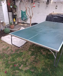 Mesa de ping pong con funda