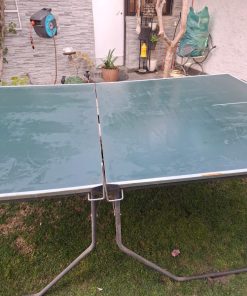 Mesa de ping pong con funda