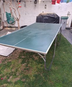 Mesa de ping pong con funda