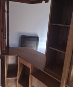 Mueble bar madera encina