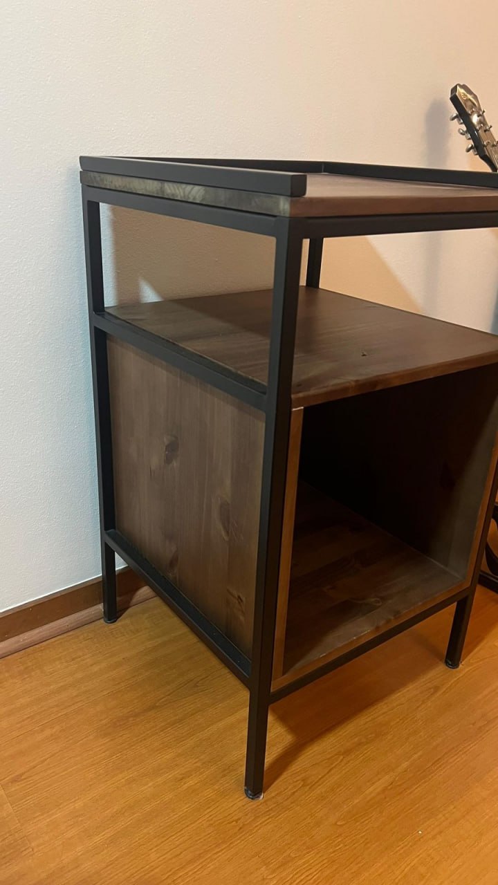 Mueble mesa para vinilos Kallfu