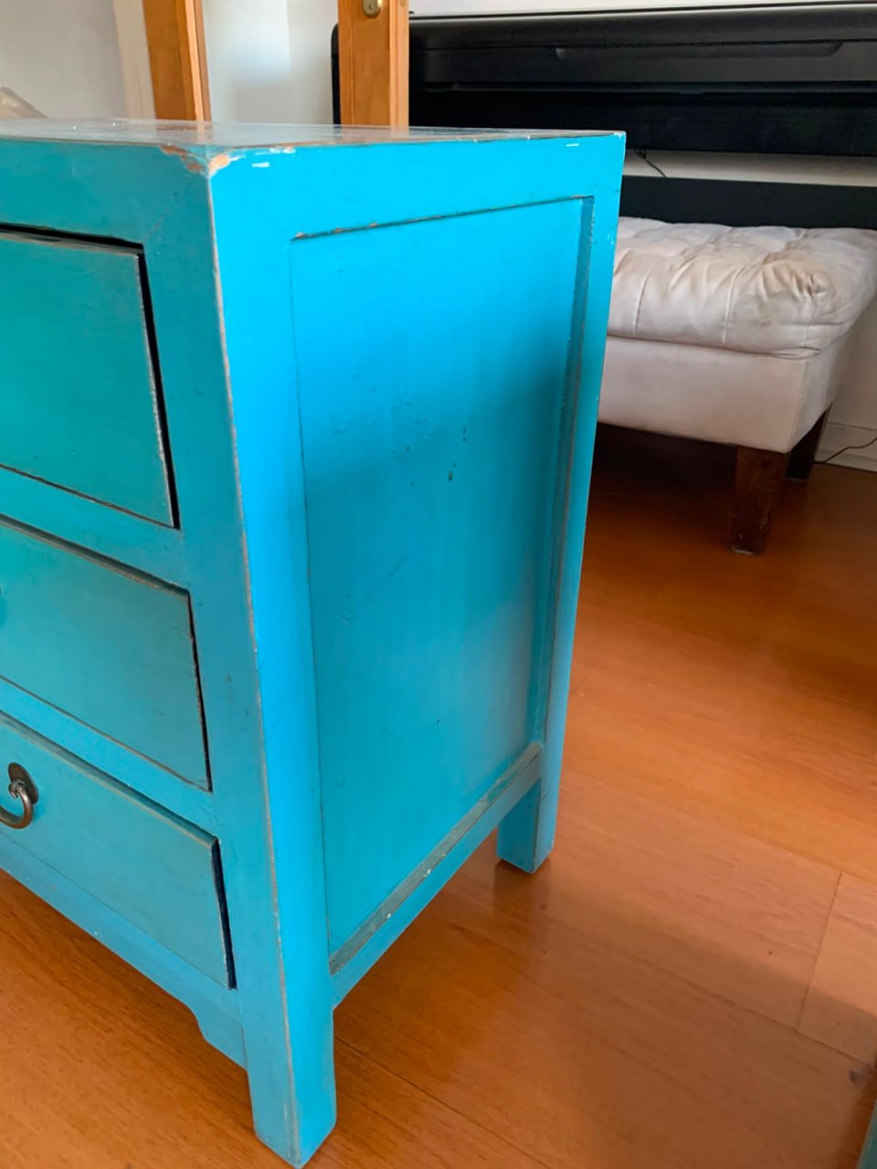 Par de veladores madera calipso