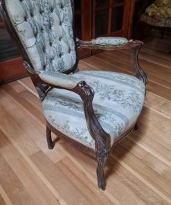Par sitiales madera antiguos