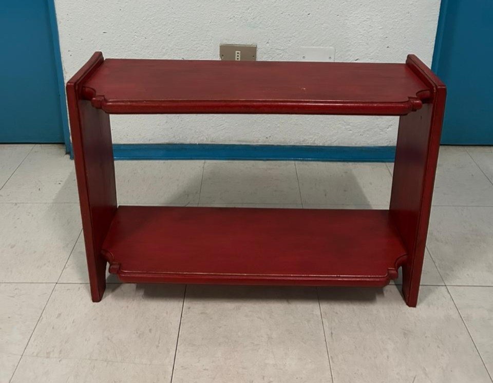 Repisa librero 2 niveles