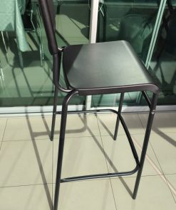 Silla taburete bar Ikea STIG negro