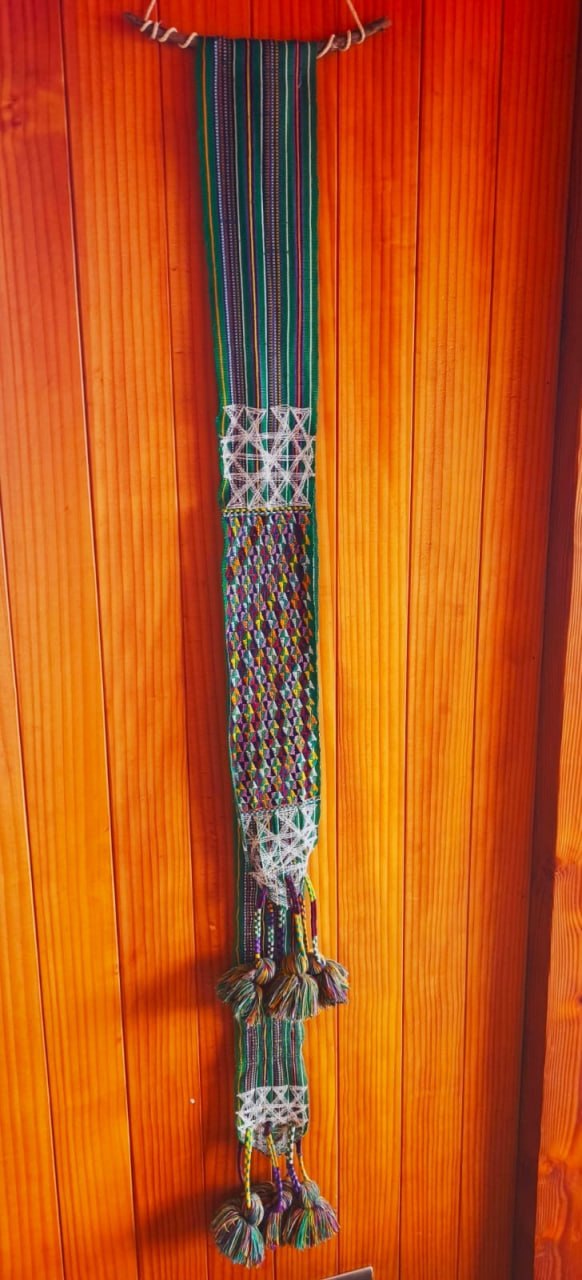 Cincha decorativa tejida de Guatemala