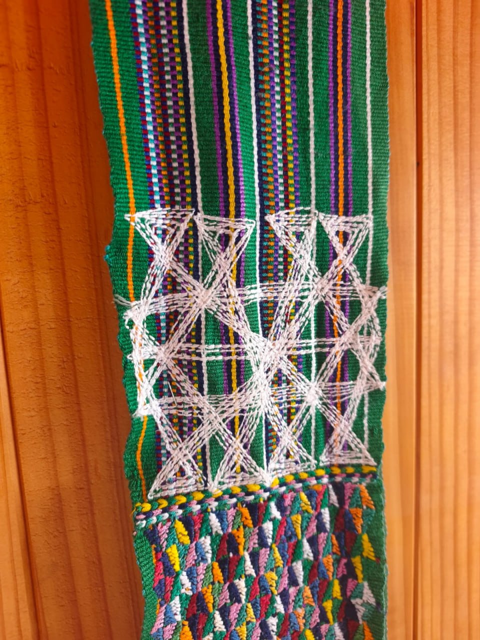 Cincha decorativa tejida de Guatemala