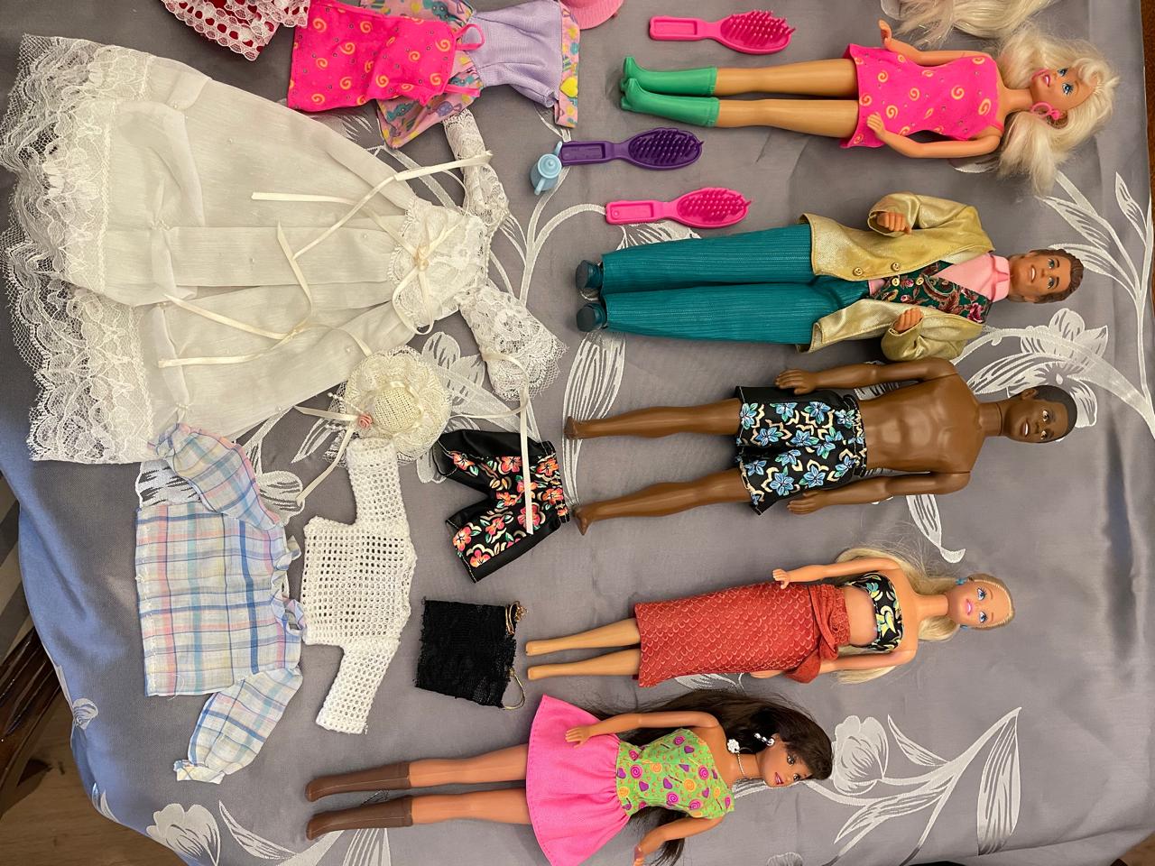 Colección barbie y ken Mattel