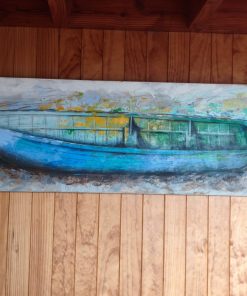 Cuadro bote de Braulio Delgado