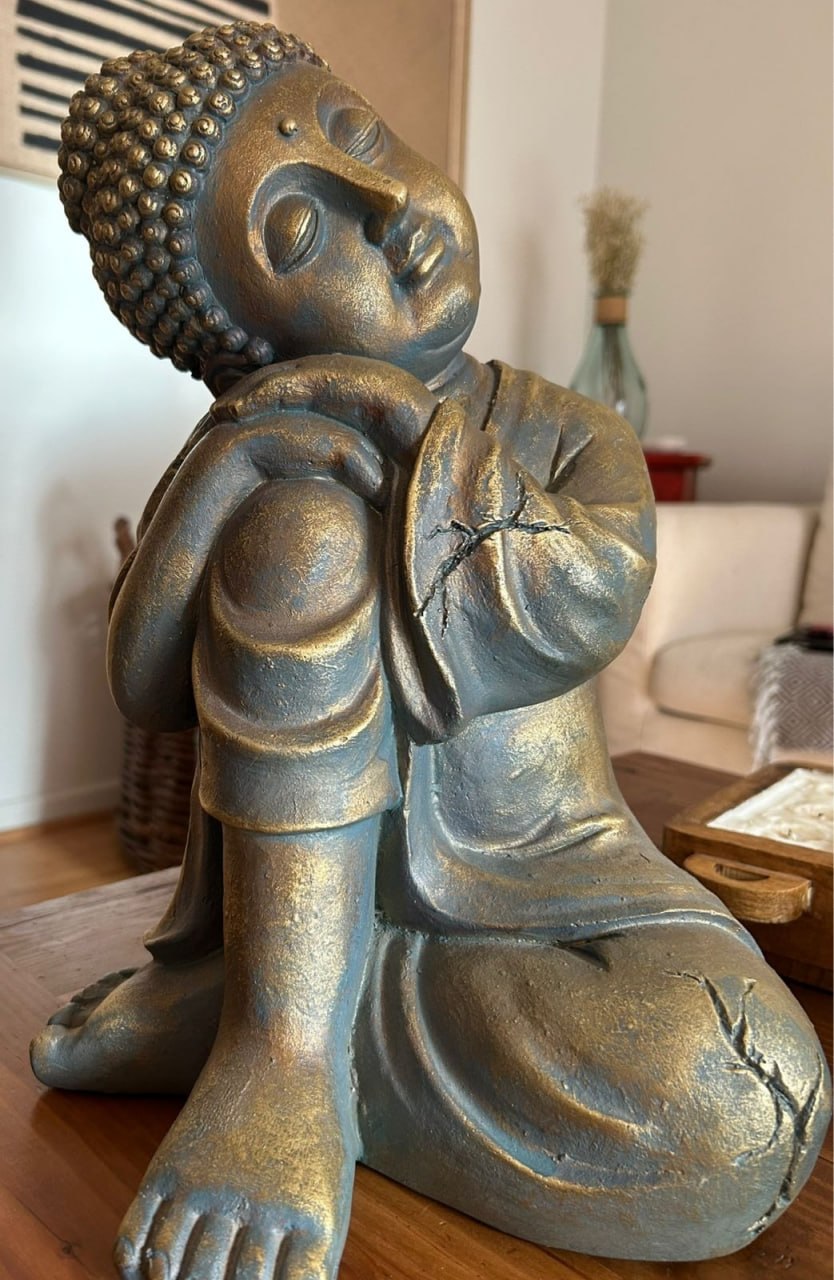 Figura Buda decorativa