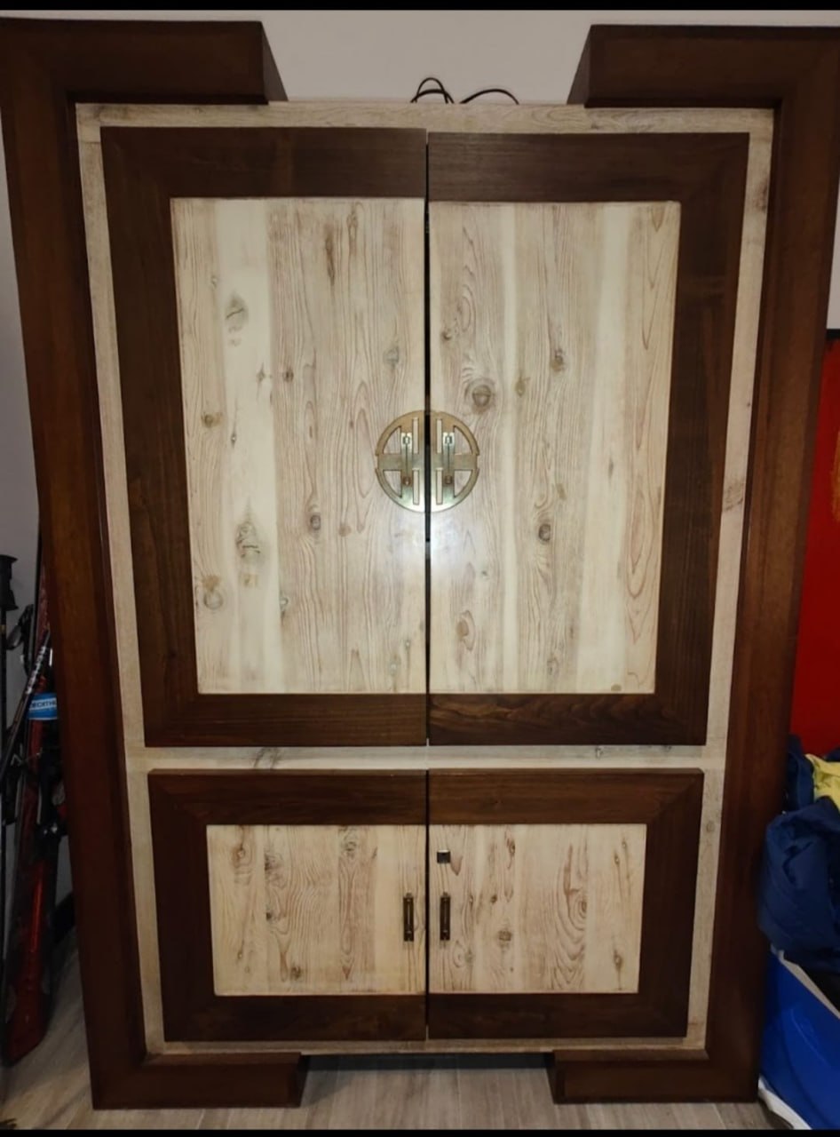 Bar madera pino macizo terminación bicolor - Imagen 3