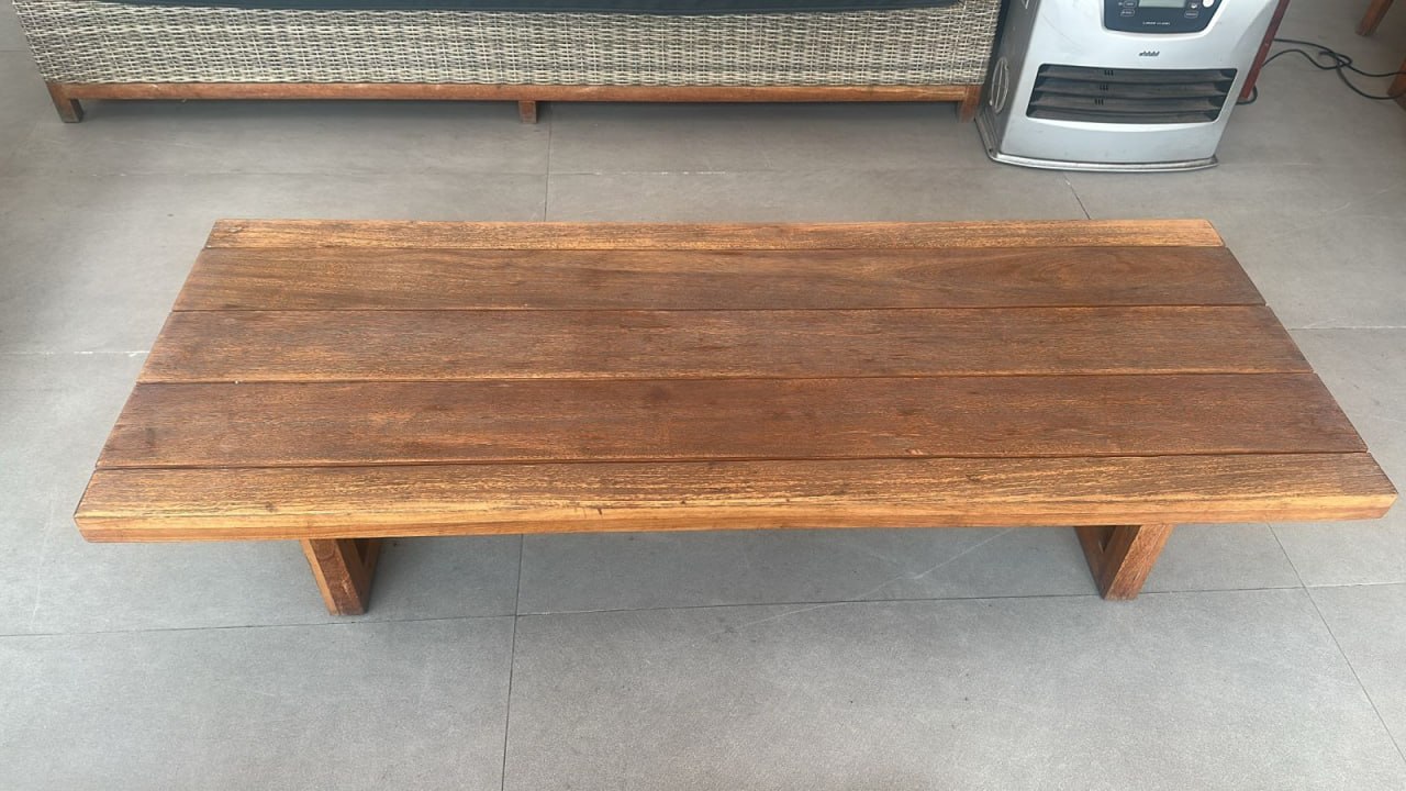 Mesa de centro madera maciza - Imagen 3