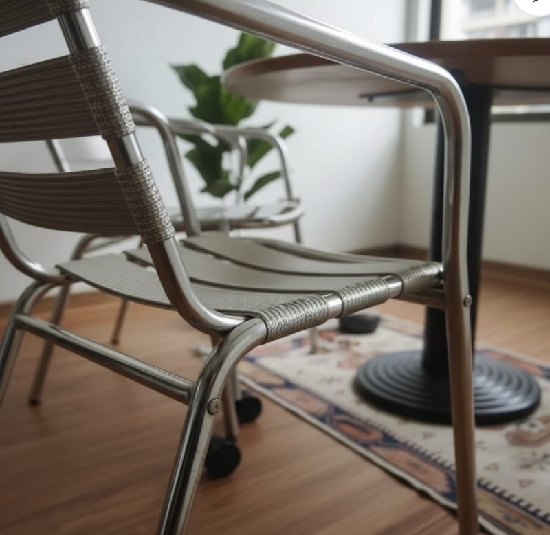 Sillas metálicas modernas Muebles Sur - Imagen 2