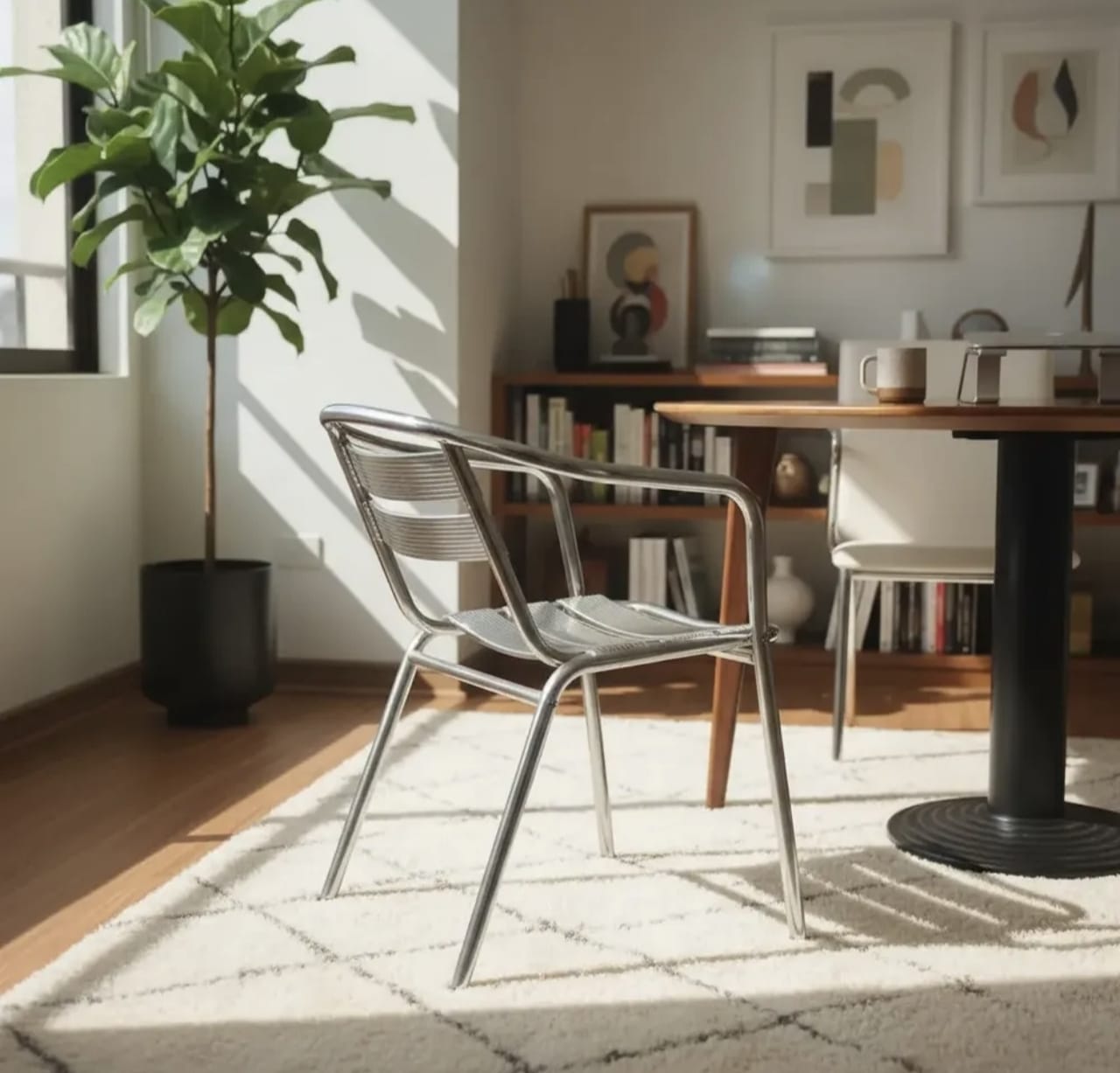 Sillas metálicas modernas Muebles Sur - Imagen 3