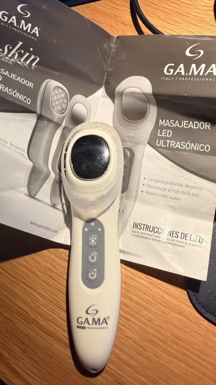 Masajeador Led ultrasónico Gama