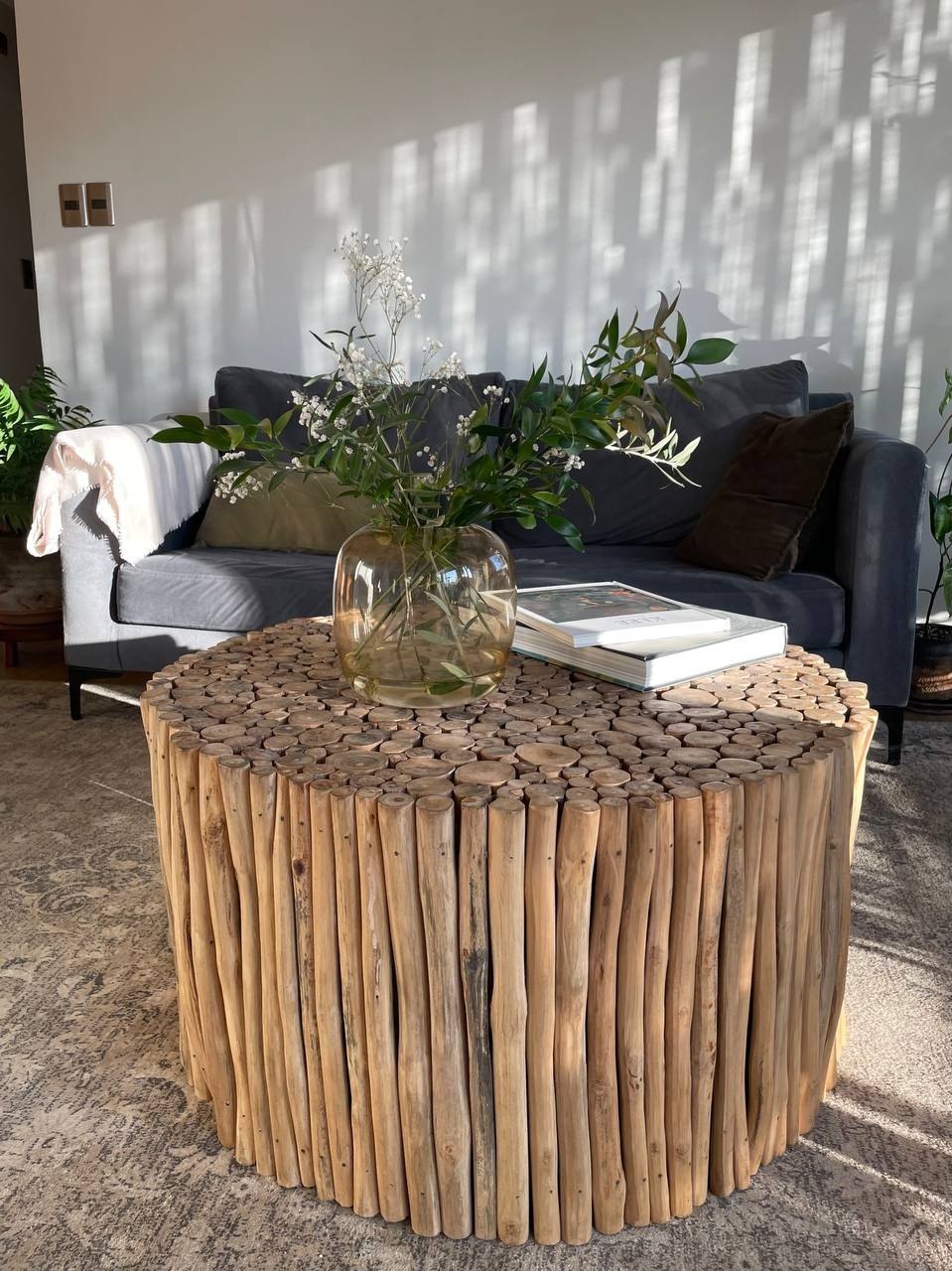 Mesa de centro Belelai madera Teka InBali