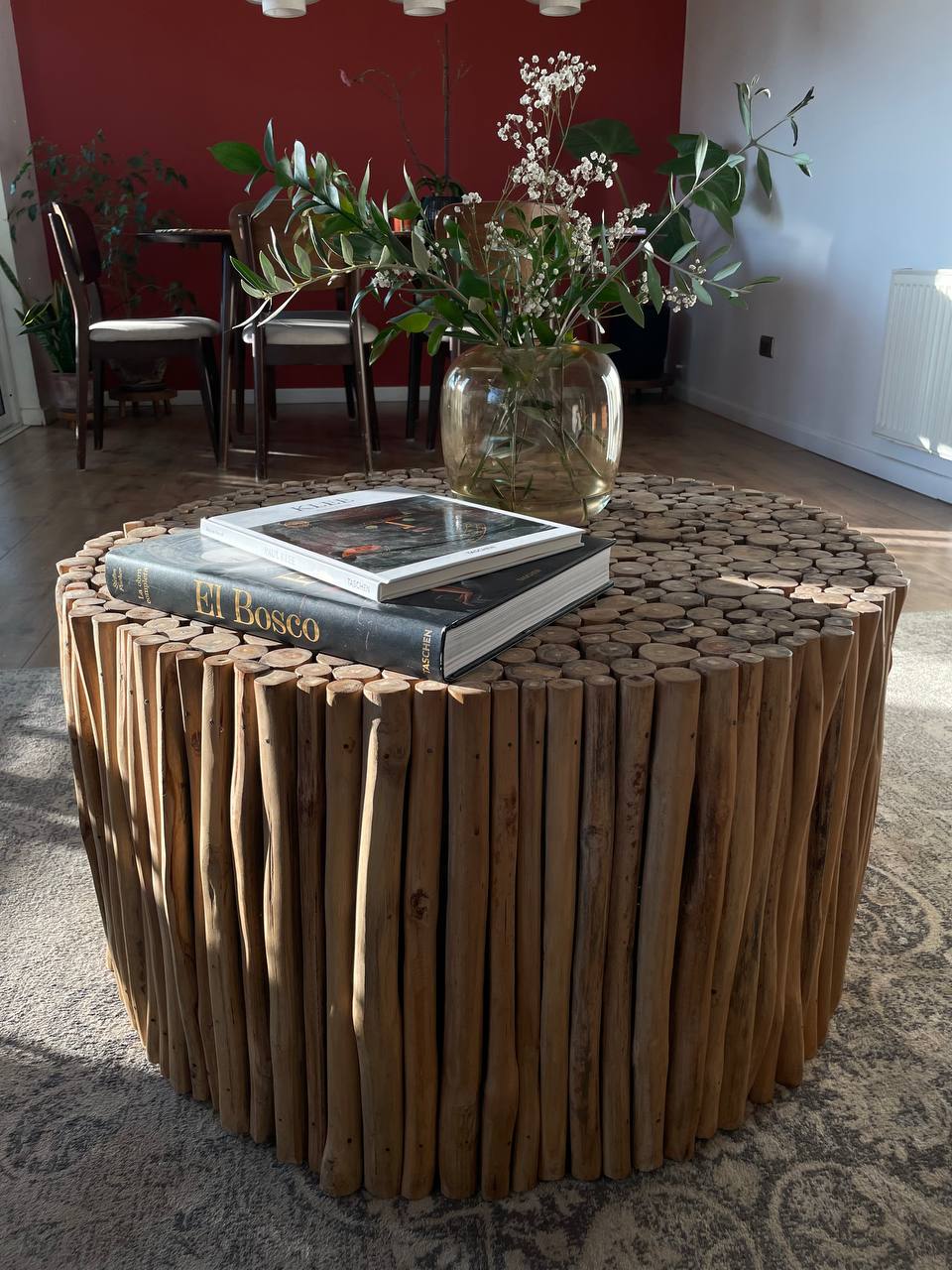 Mesa de centro Belelai madera Teka InBali - Imagen 4