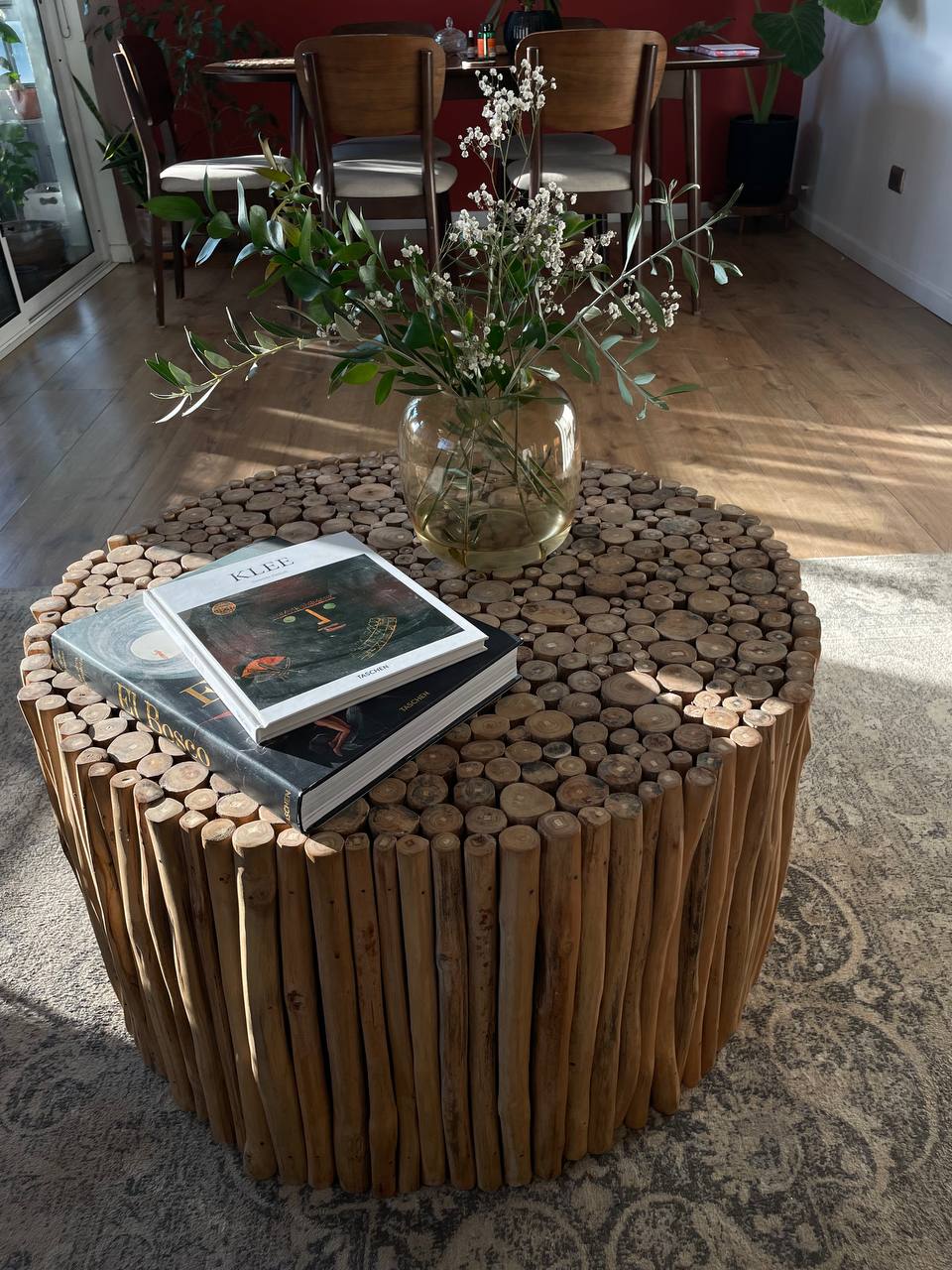 Mesa de centro Belelai madera Teka InBali - Imagen 5