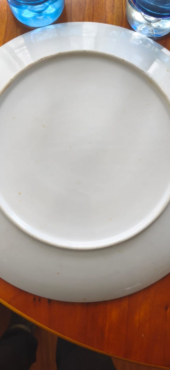 Set 6 platos blancos - Imagen 2