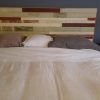 Mesa arrimo y respaldo king madera reciclada