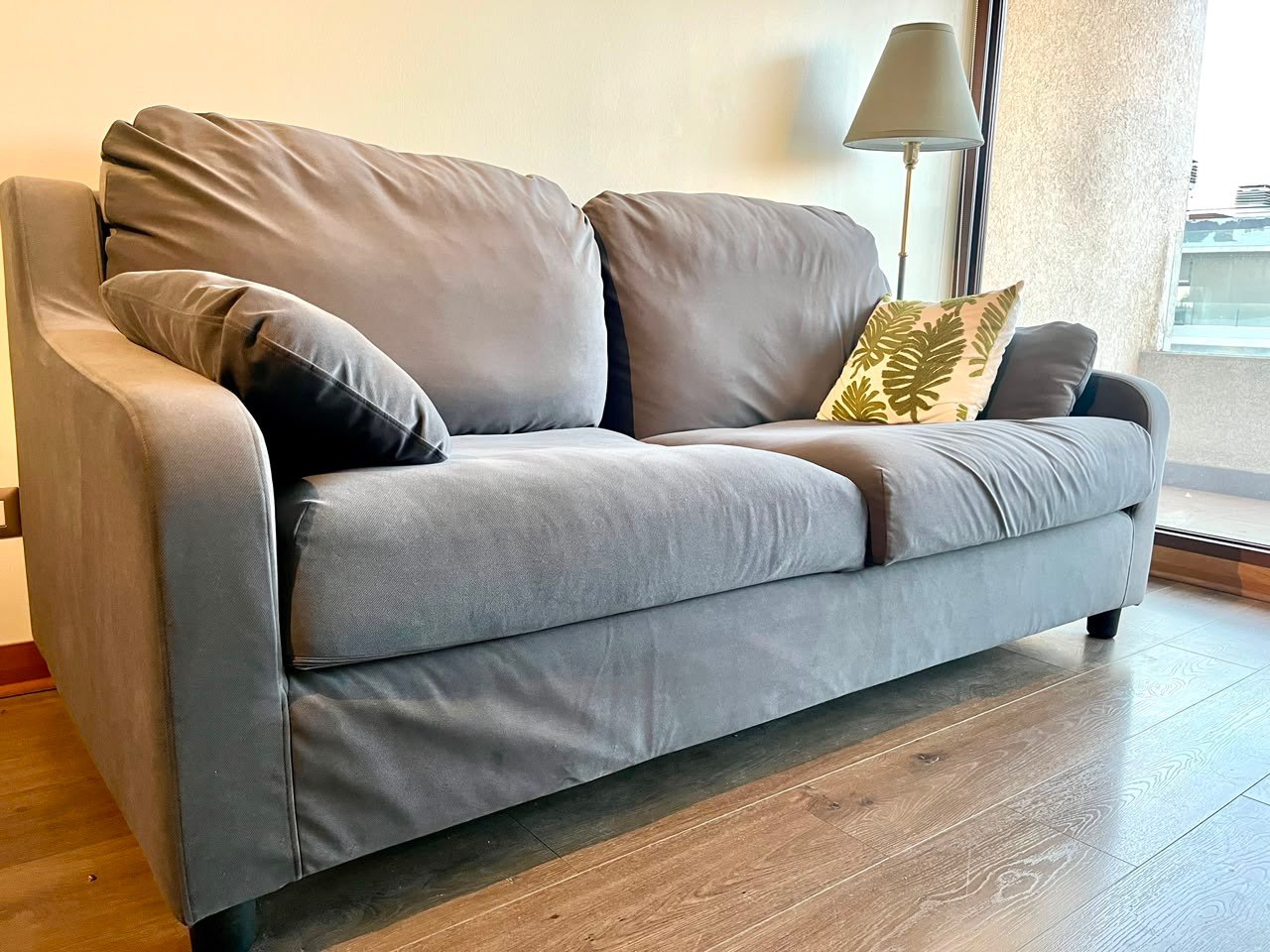 Sofá 3 cuerpos Ikea VINLIDEN gris