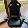 Silla gamer naranja Cougar