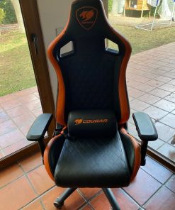 Silla gamer naranja Cougar