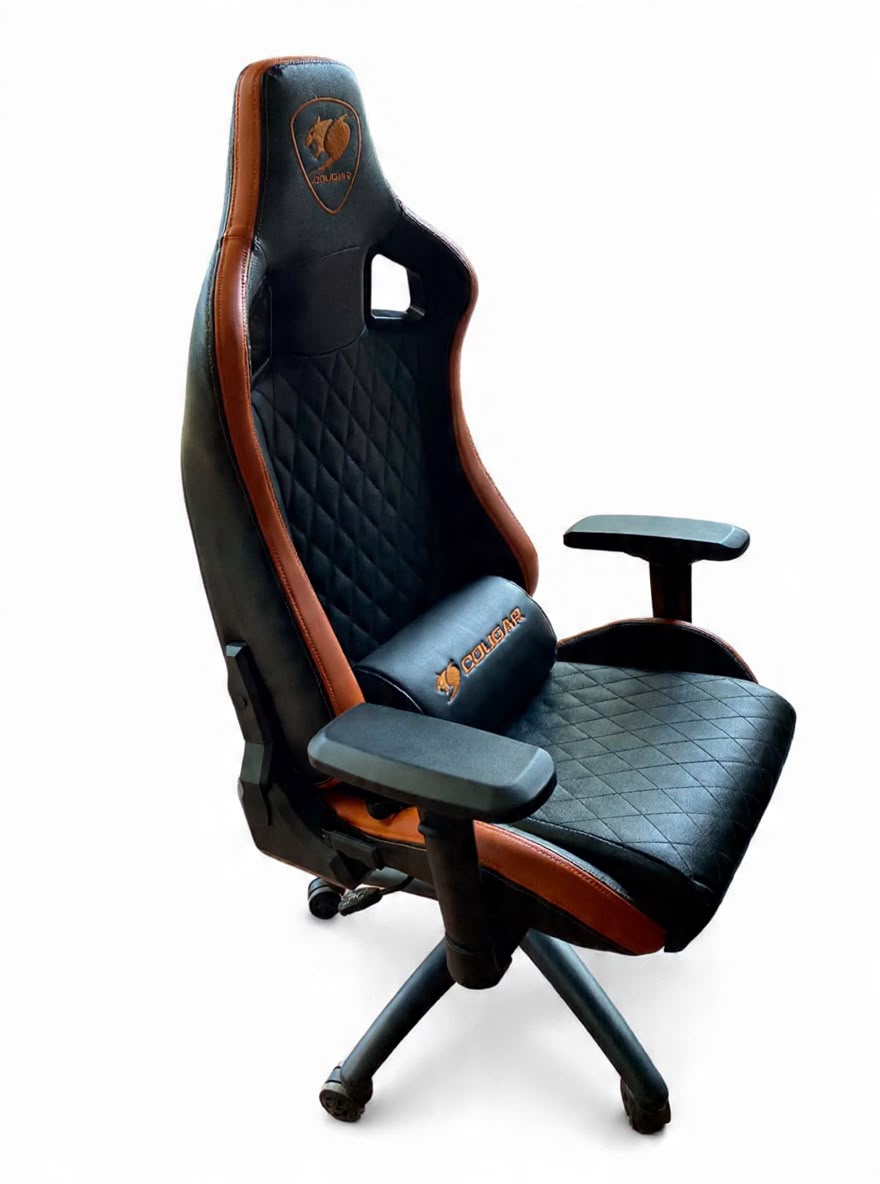 Silla gamer naranja Cougar - Imagen 4