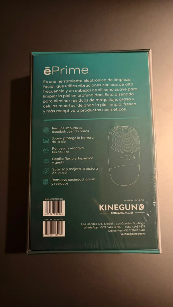 Limpiador Facial Sónico éPrime ēniks - Imagen 3