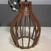 Lámpara de techo en madera CNC