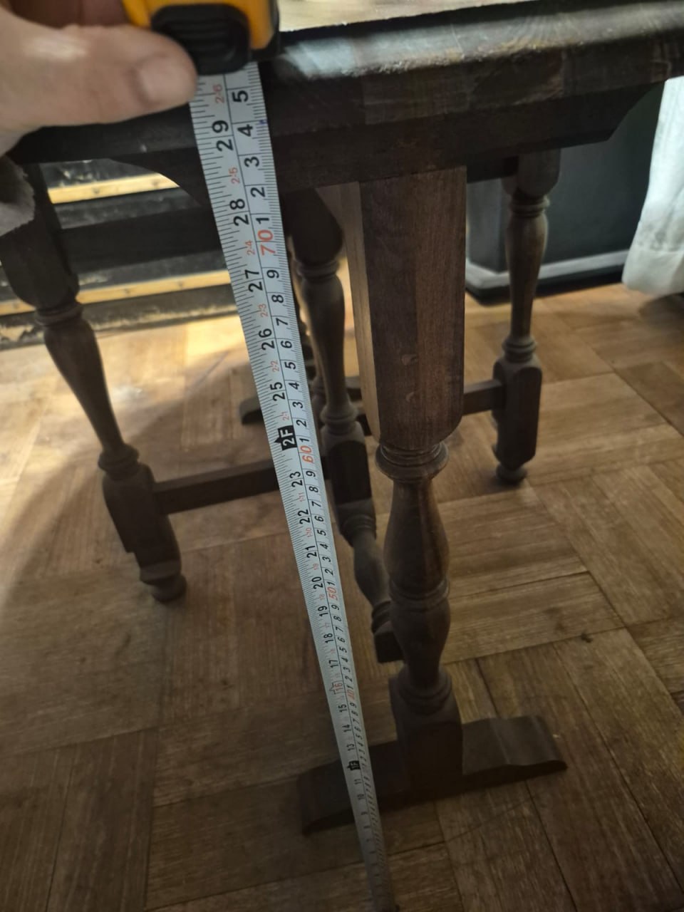 Mesa arrimo abatible