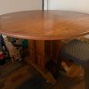 Mesa de comedor redonda madera