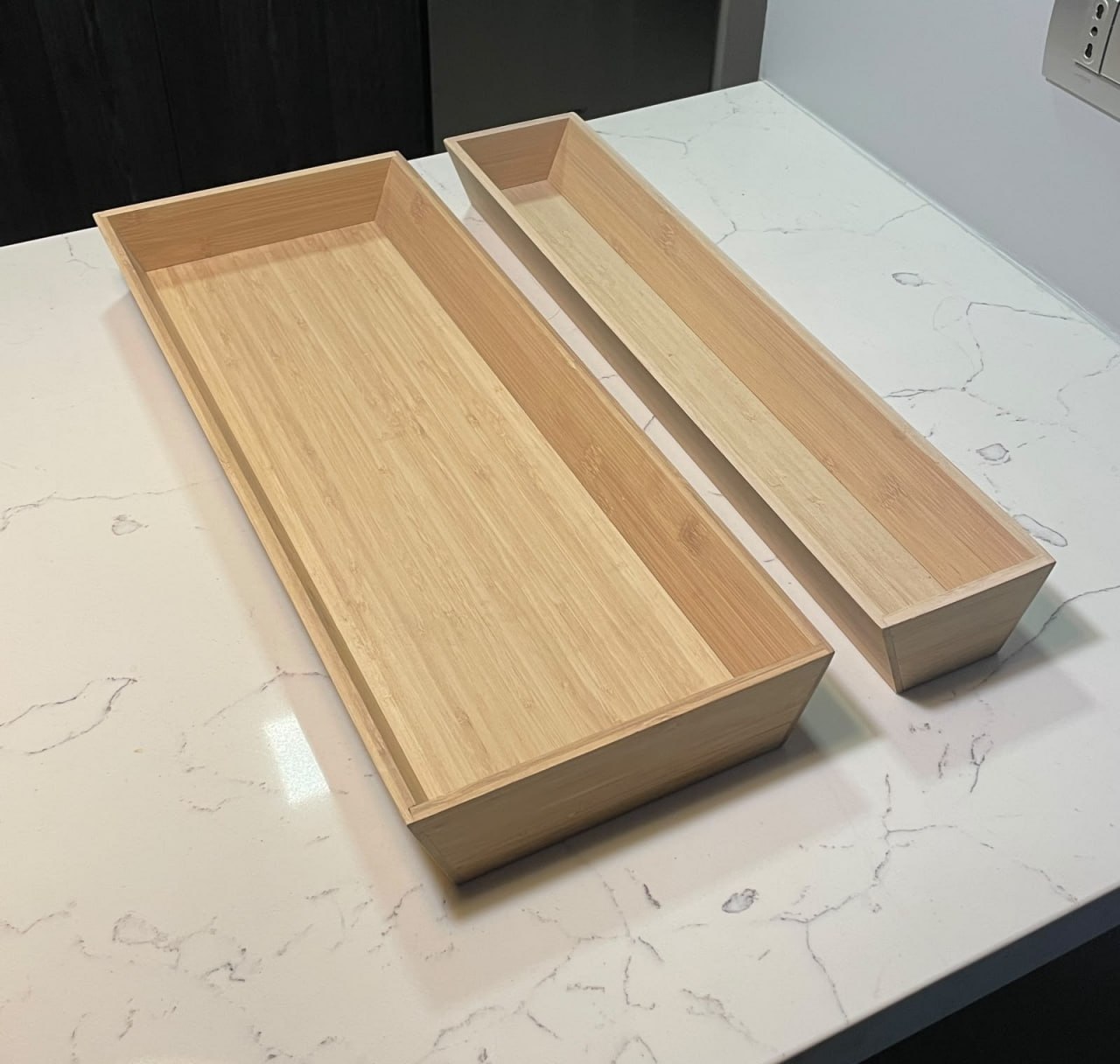 Par Bandejas de bambú IKEA