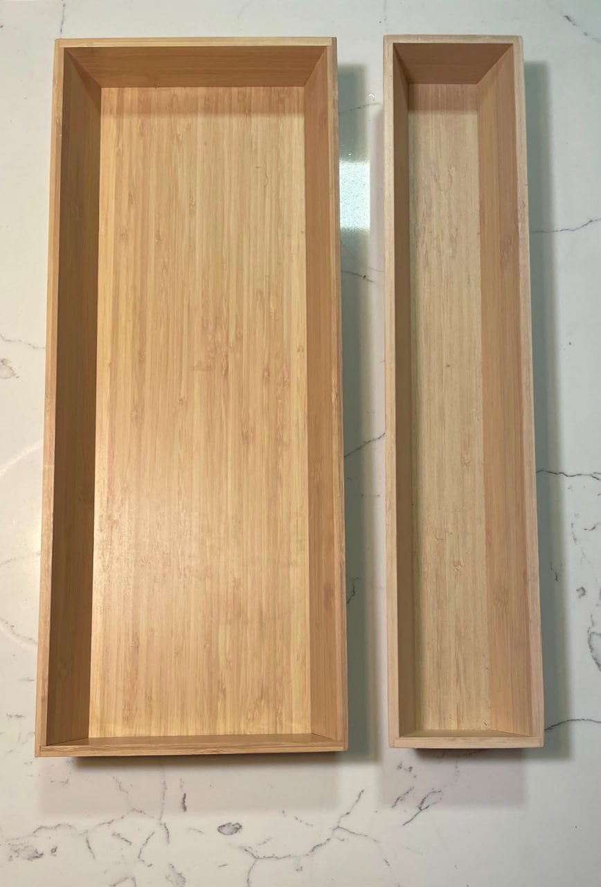 Par Bandejas de bambú IKEA
