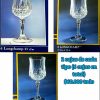 Set 36 copas Cristal D’Arques