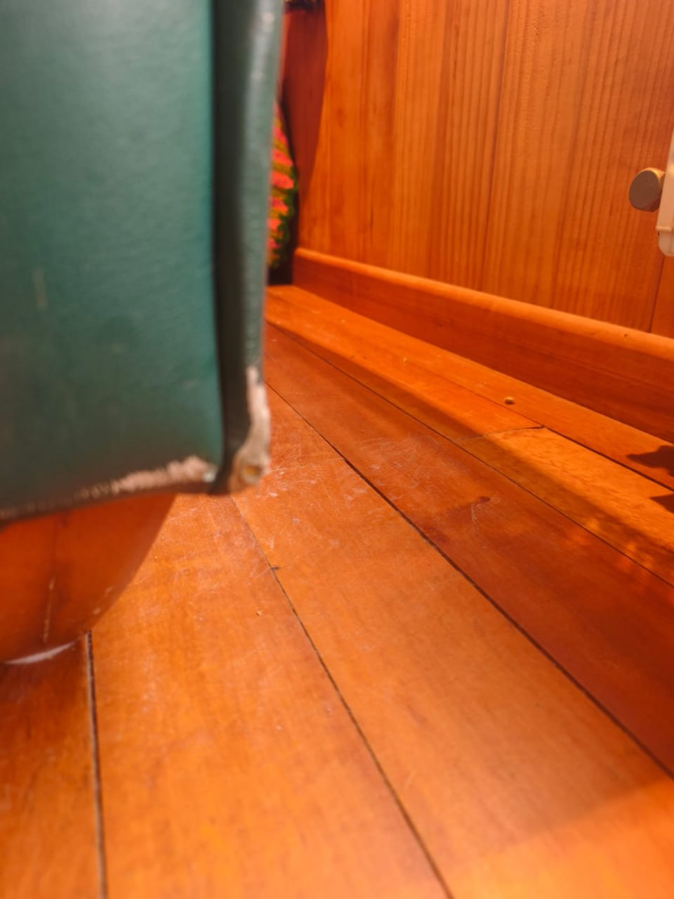Sofá 2 cuerpos cuero Natuzzi verde